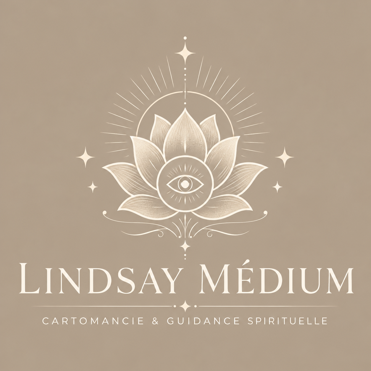 Logo Lindsay Médium — cartomancie et guidance spirituelle